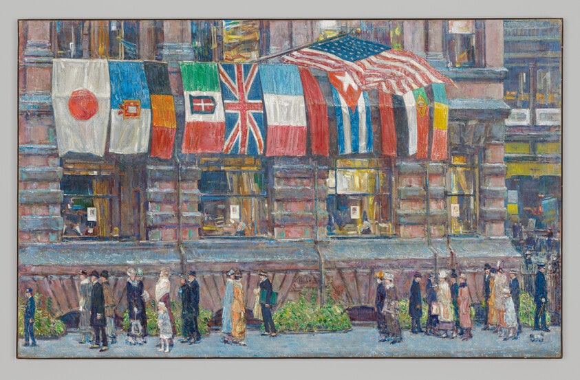 Allied Flags, Union League Club