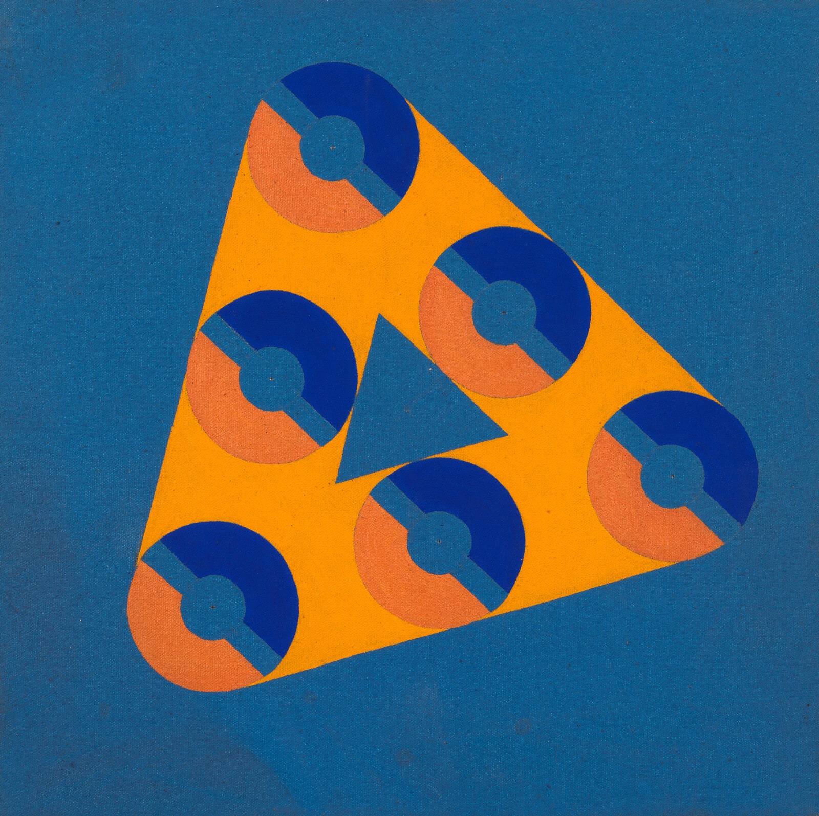 Untitled [Blue and Orange]