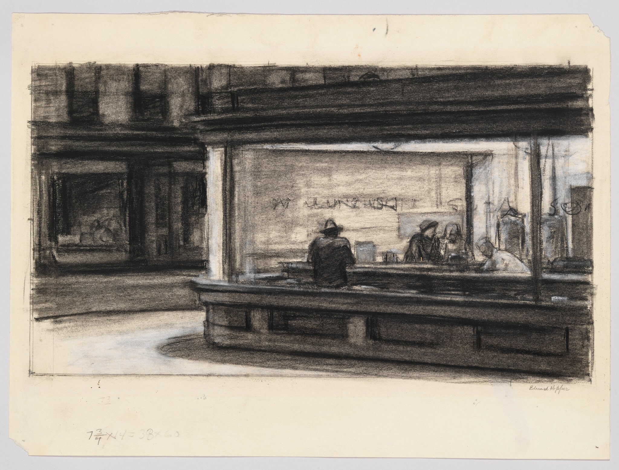 Study for Nighthawks