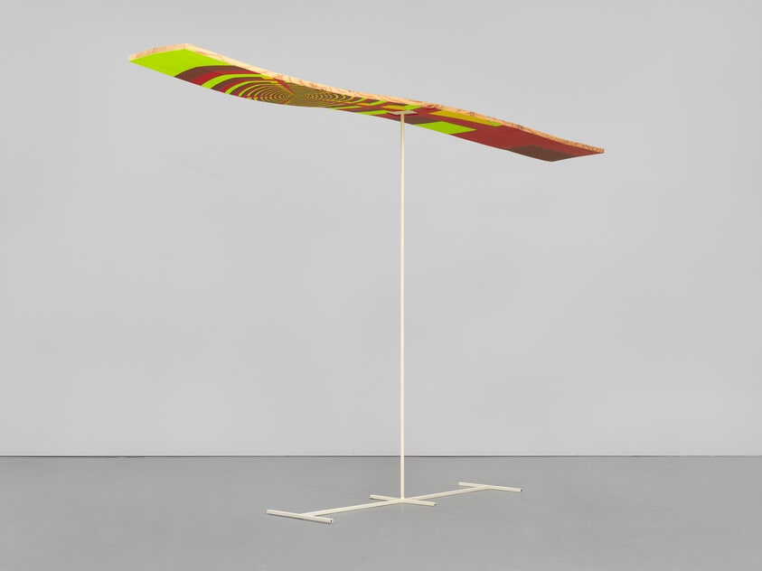 Wildly Painted Warped Lumber #2