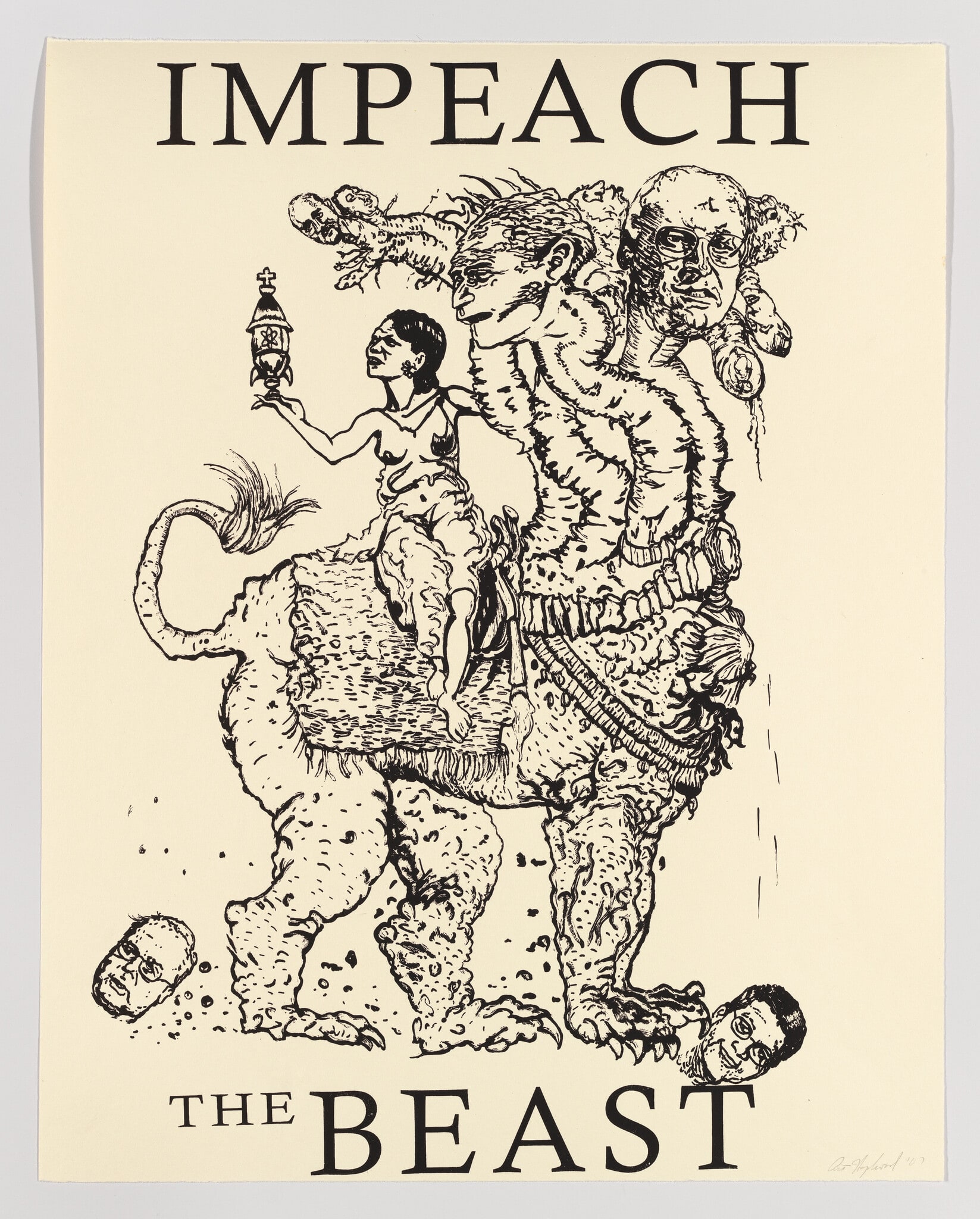 Impeach the Beast [second state]