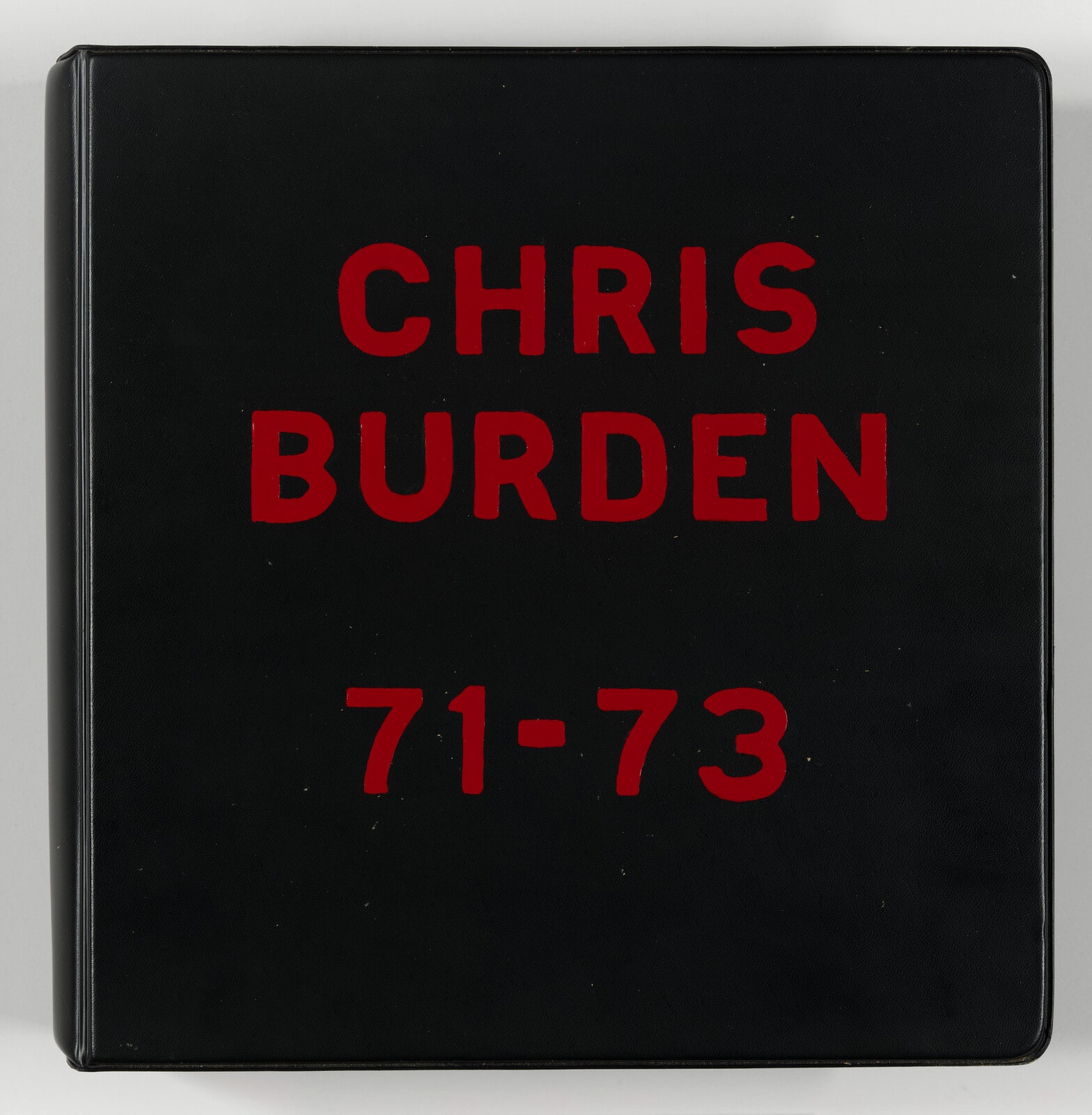 Chris Burden Deluxe Book: 1971-1973
