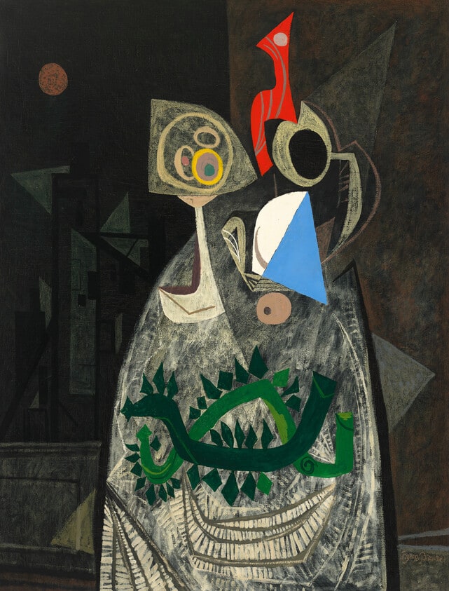 Still Life with City Window