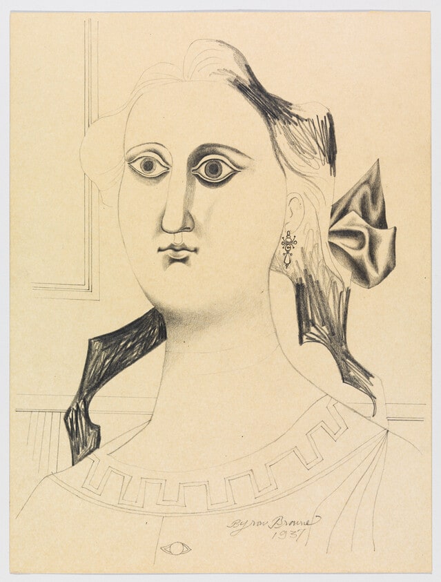 Woman with Hairbow