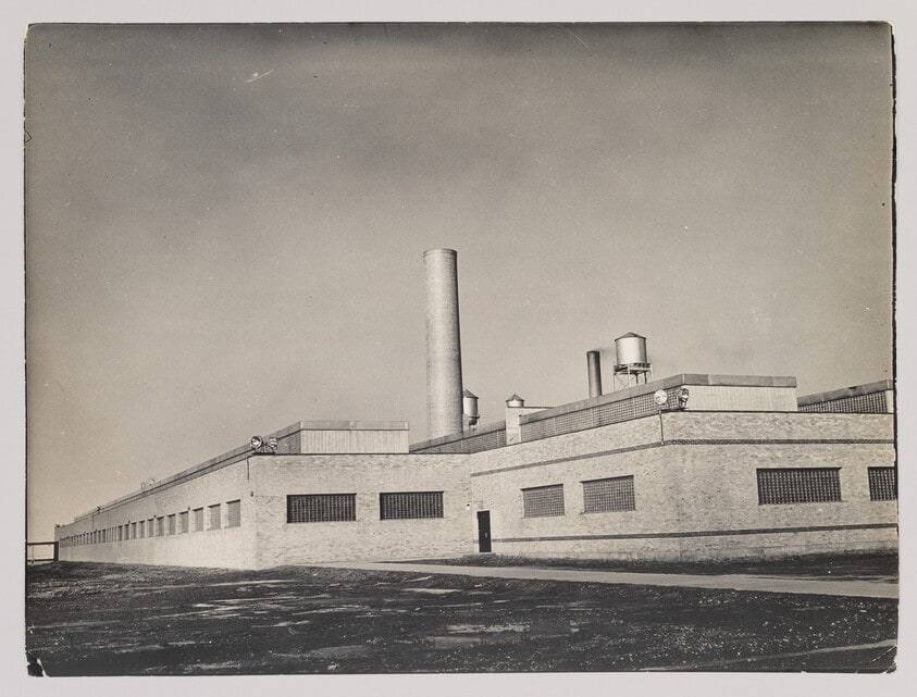 Overall View of the Industrial Rayon Corp. Factory Painesville, OH
