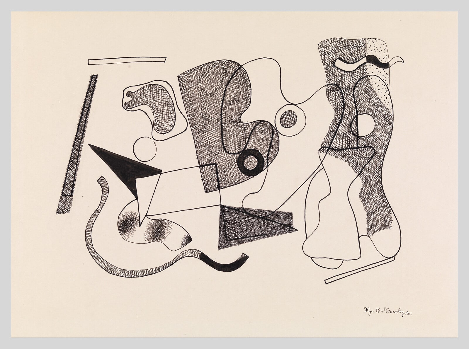 Untitled (biomorphic study)