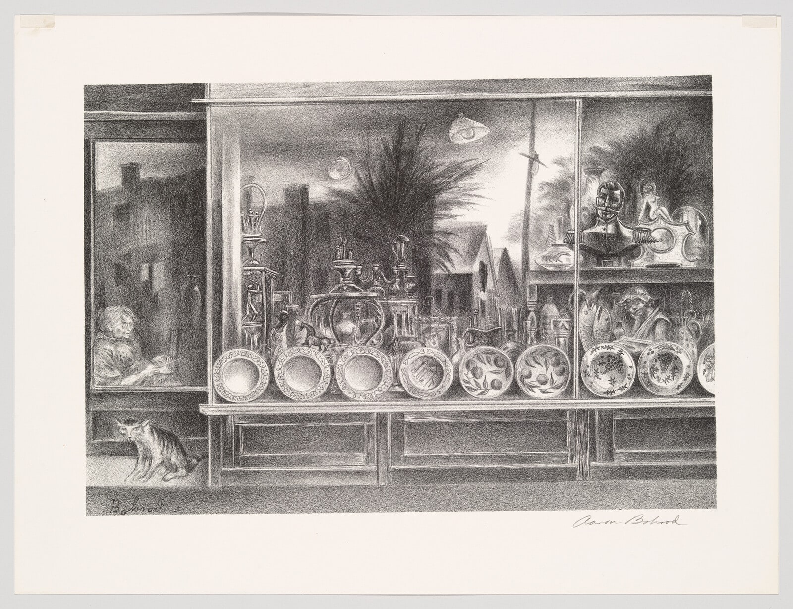 Reflections on a Shop Window