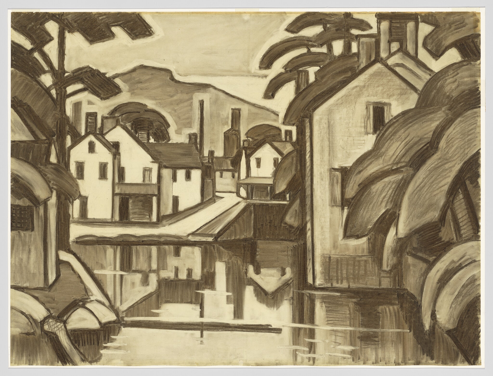 Nockamixon, Study for Meditation in a Town