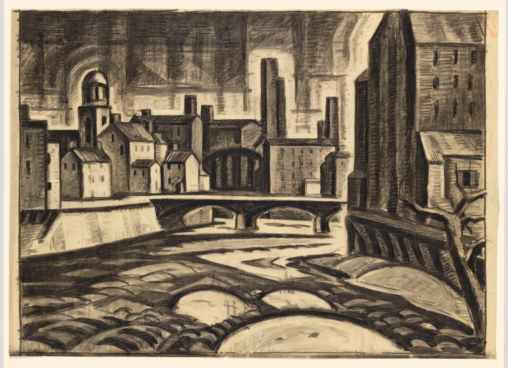 Study for Expression of a Silktown (Paterson Centre)
