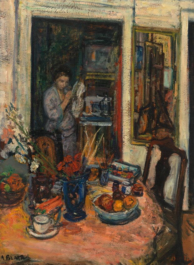 Woman in Interior