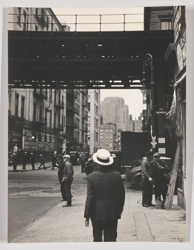 Untitled (Street scene, Bowery, NY)