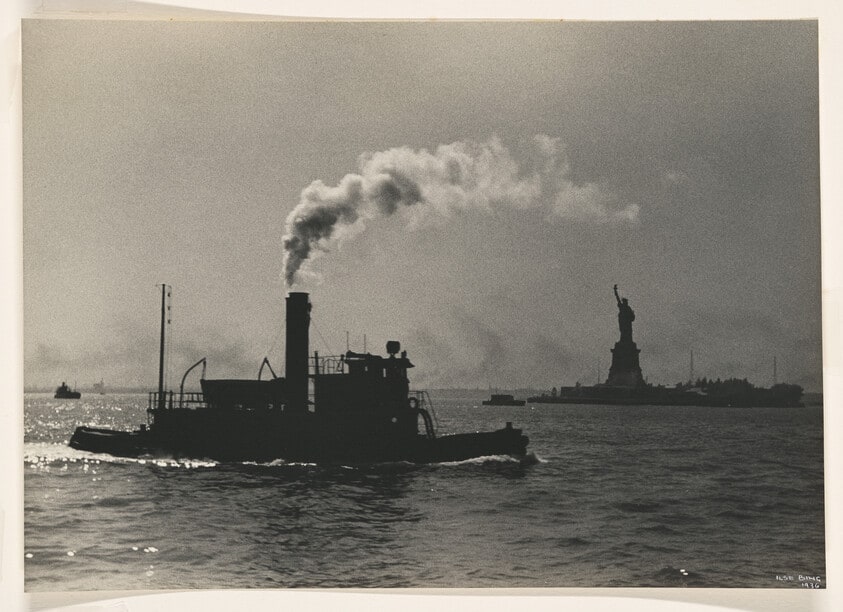 Untitled (Tugboat, Statue of Liberty, NY)