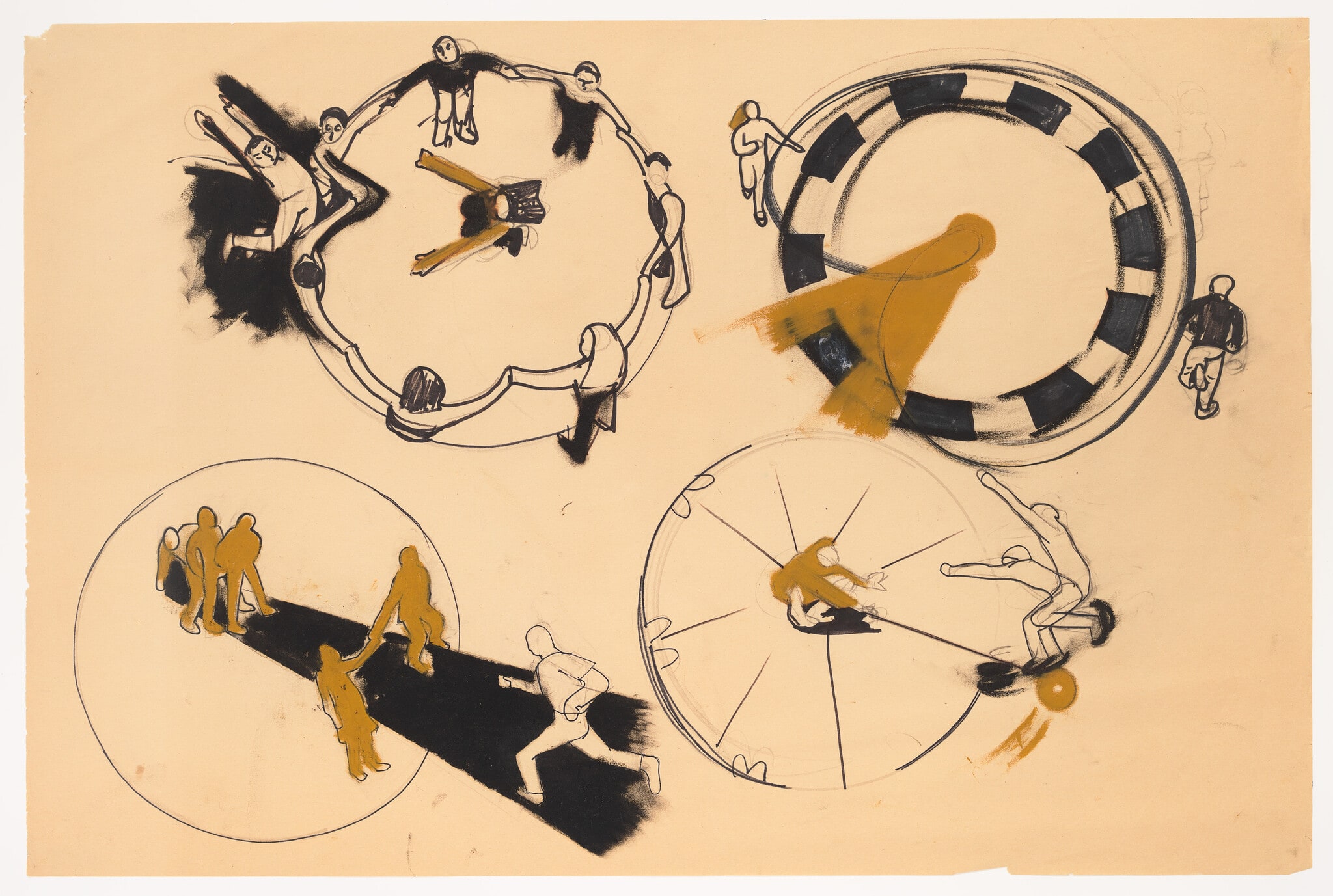 Circle Games study no. 4