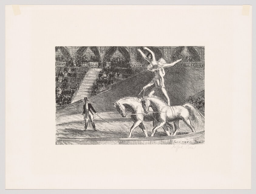 Bareback Act, Old Hippodrome