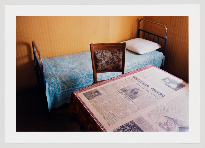 Yuri Gagarin's bed, Baikonur, Kazakhstan