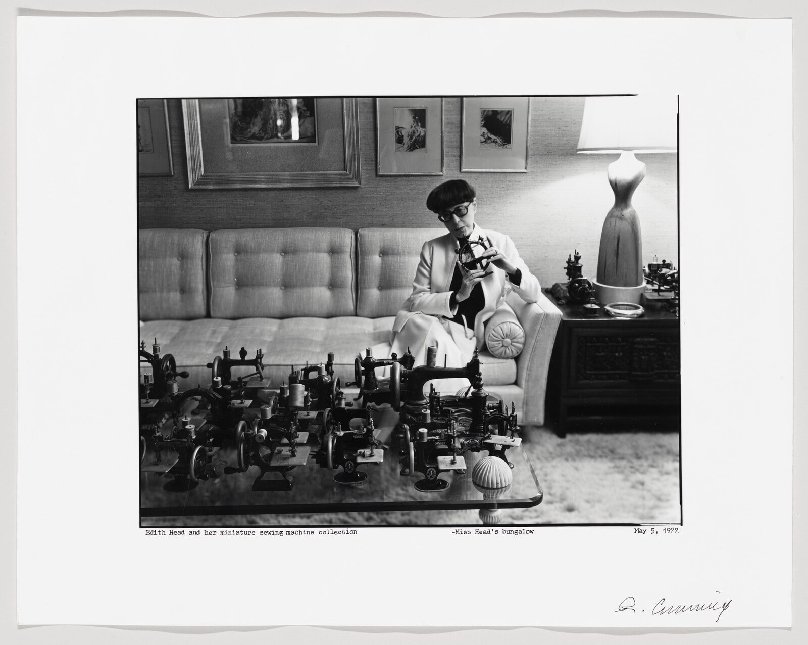 Edith Head and Her Miniature Sewing Machine Collection-Miss Head's Bungalow