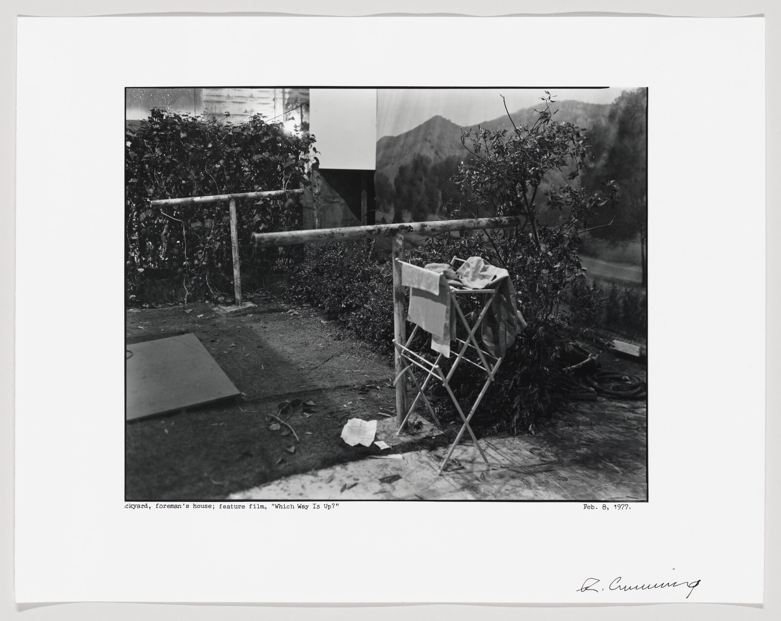 Backyard, Foreman's House; feature film, "Which Way Is Up?"