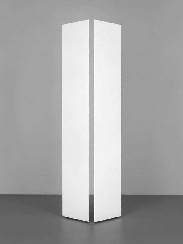 Untitled (Two Triangular Columns)