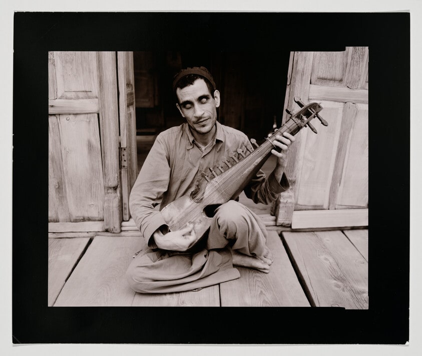 Blind Musician, Kashmir, India