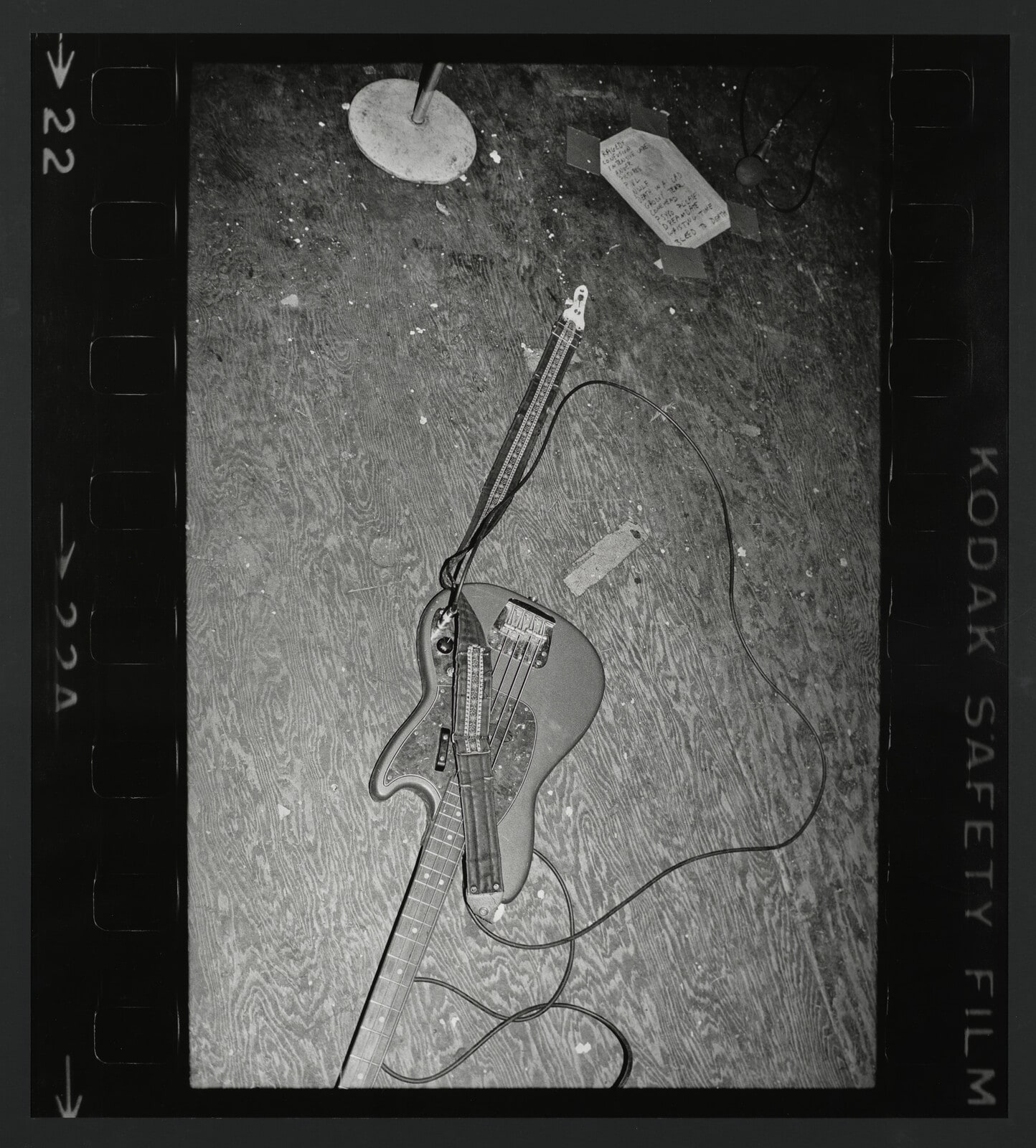 Will Shatter's Bass Guitar Thrown Down: Negative Trend