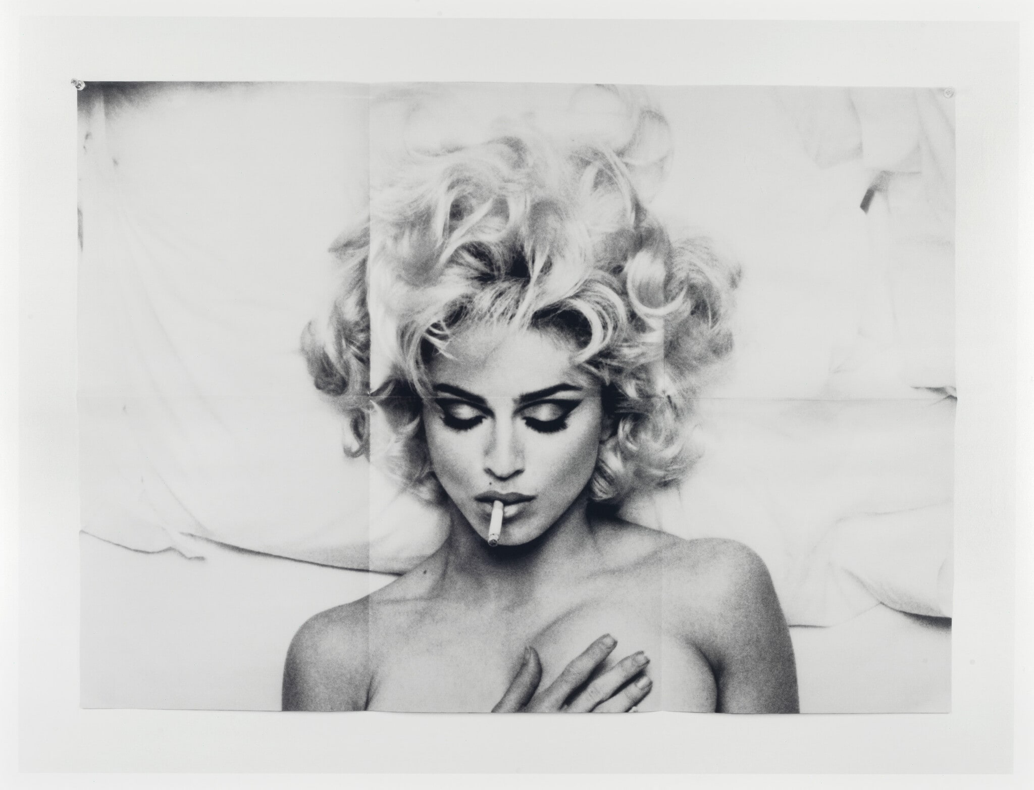 Folded Madonna Poster (Steven Meisel)