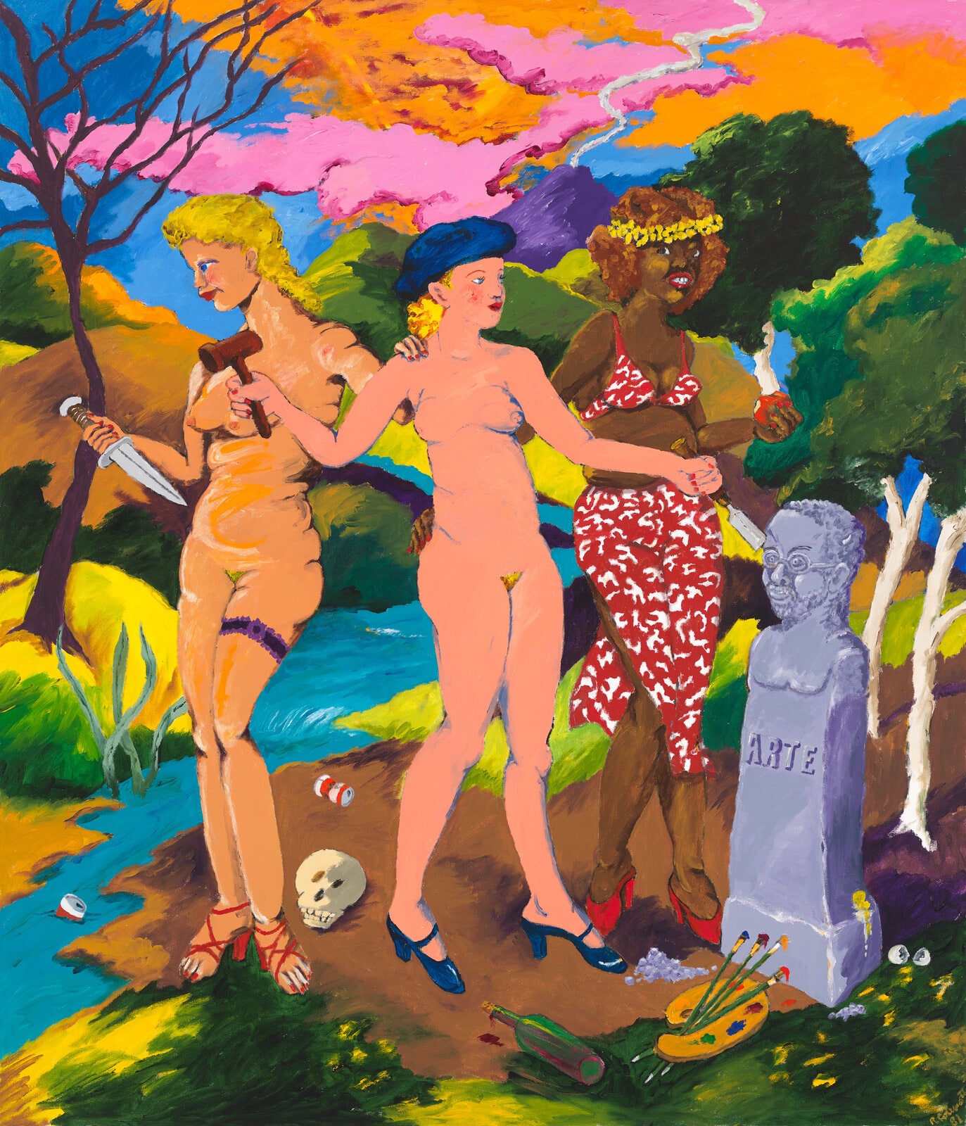 The Three Graces: Art, Sex and Death