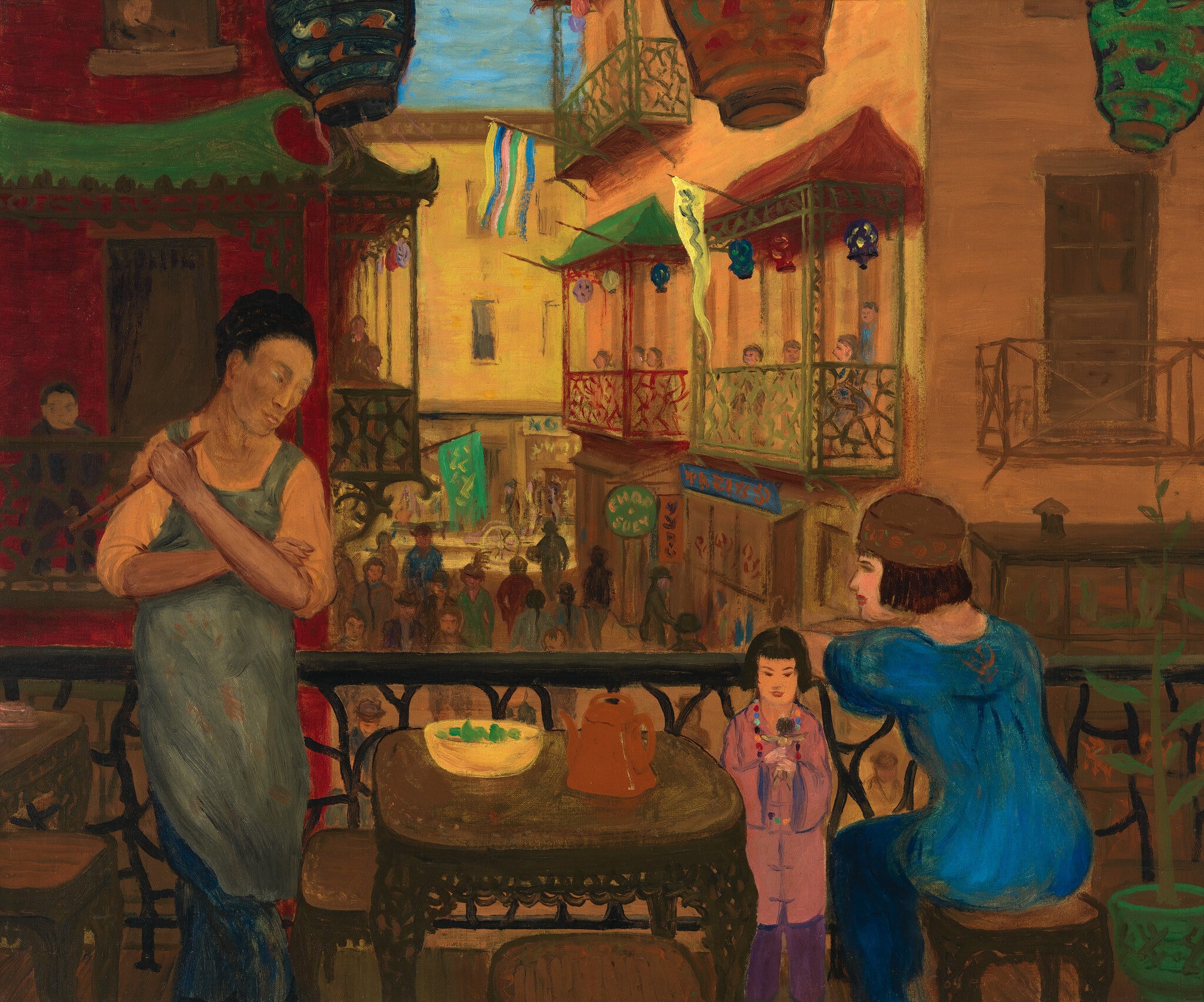 Chinatown Balcony