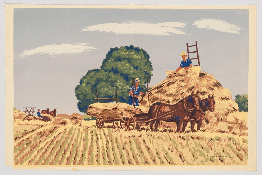 Gathering Wheat