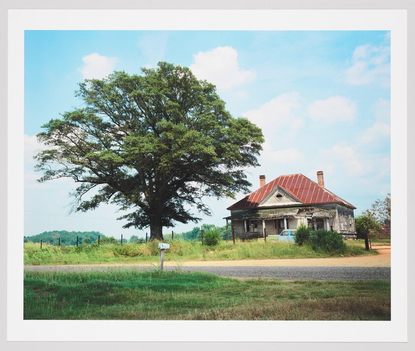 House and Car, Near Akron, Alabama
