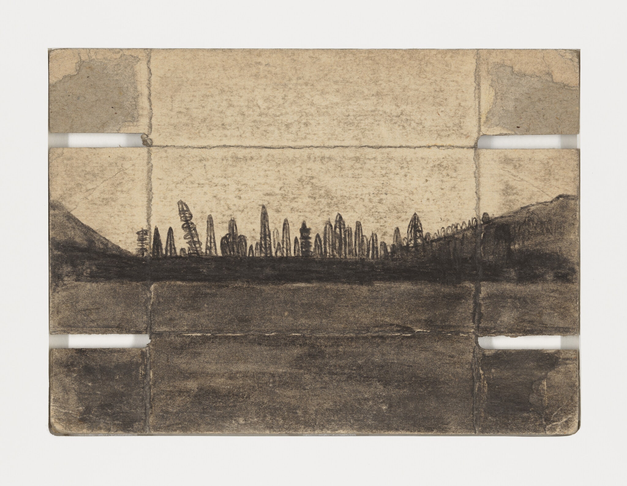 (Columnar Forms in Landscape)