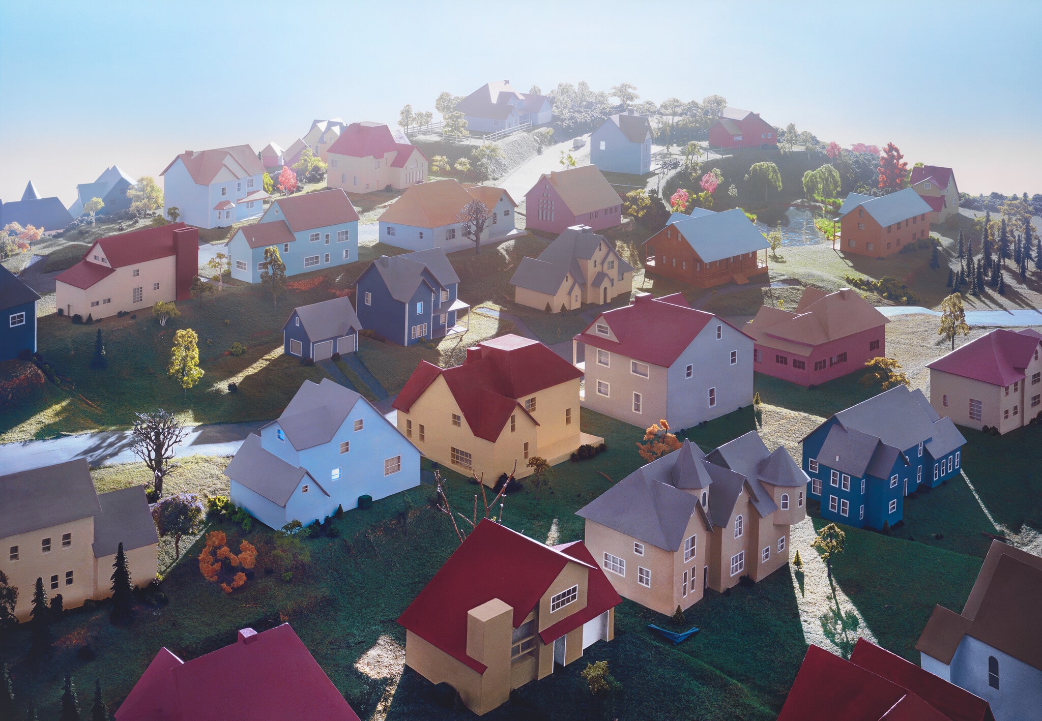 Landscape with Houses (Dutchess County, NY) #1