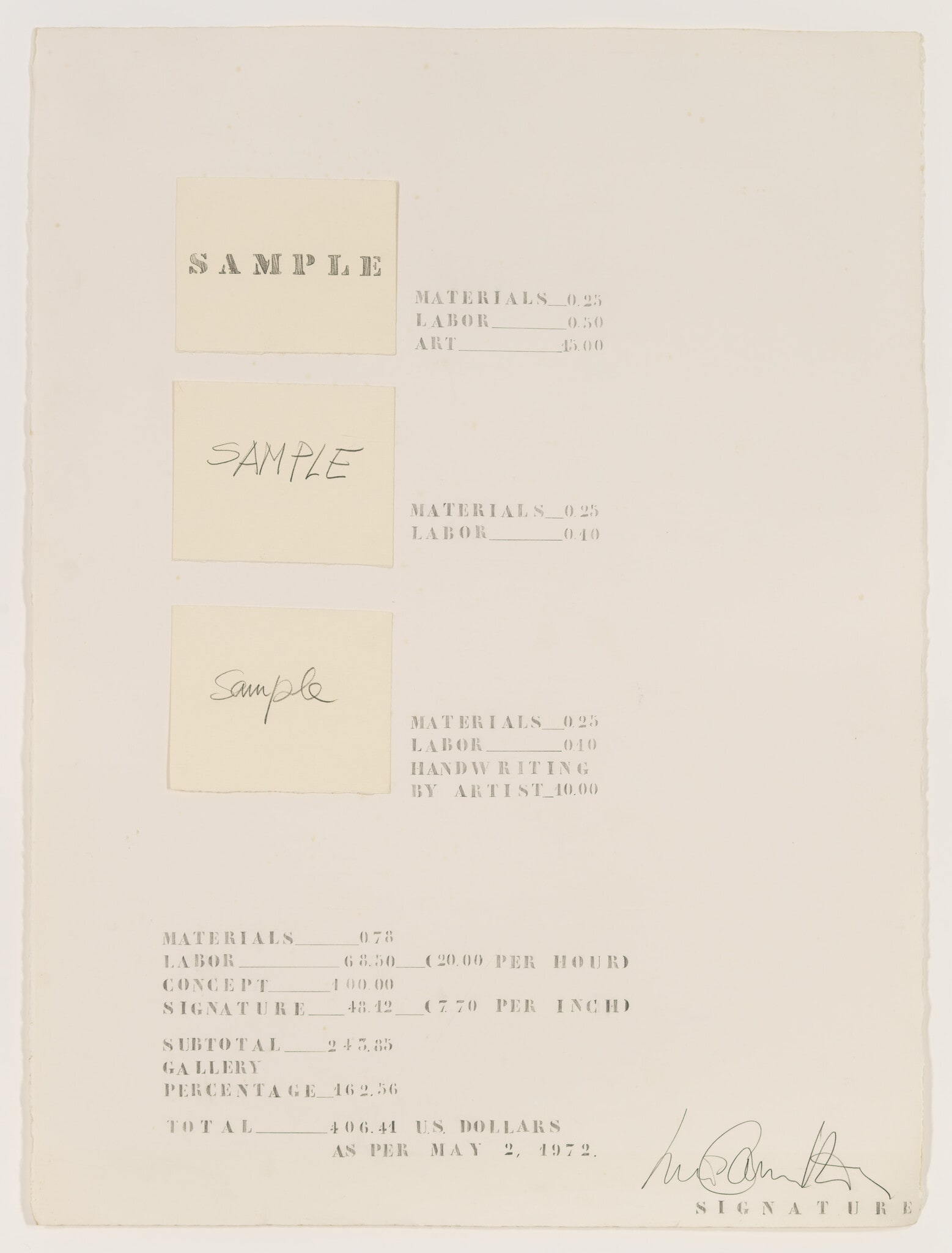 Sample