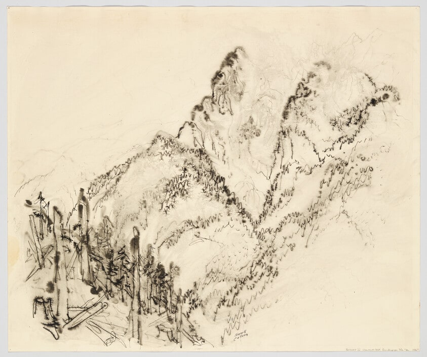 Cascade Mountain Landscape, Number 12