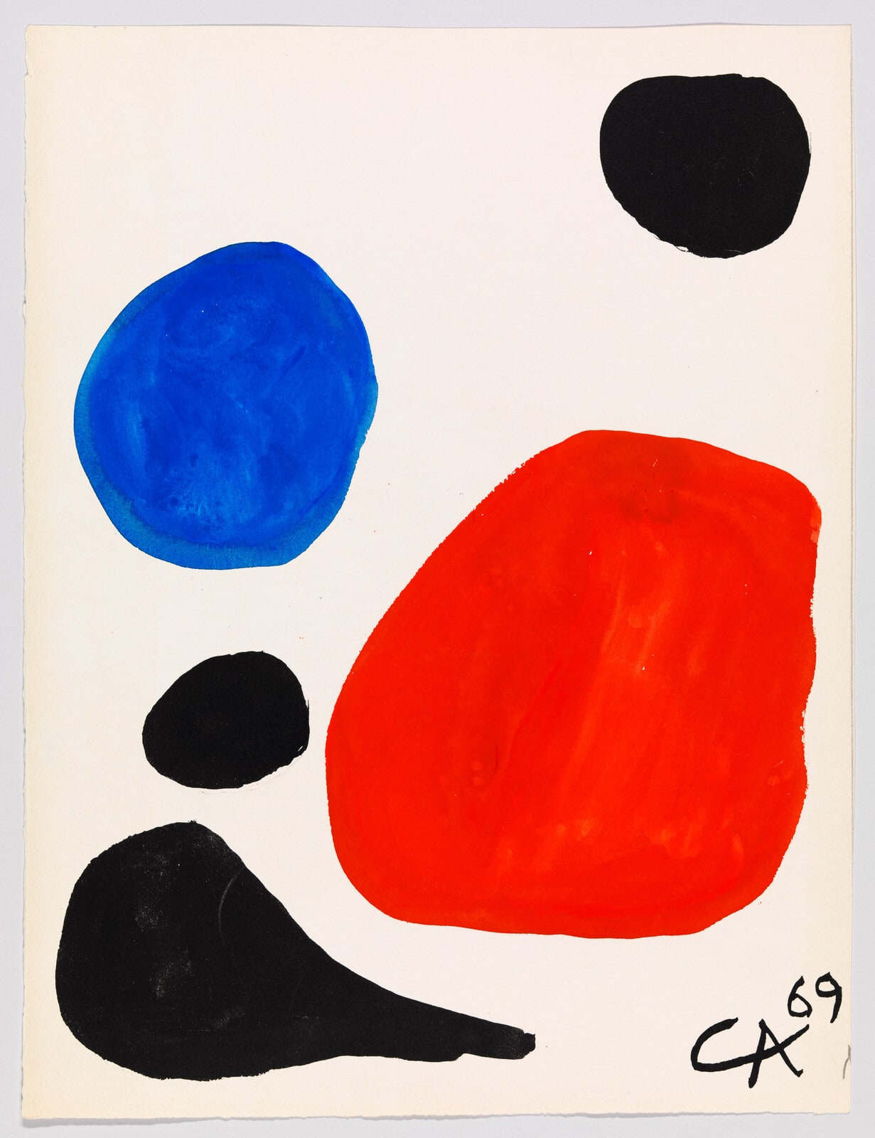 Study for Spirals (Art in America Print)