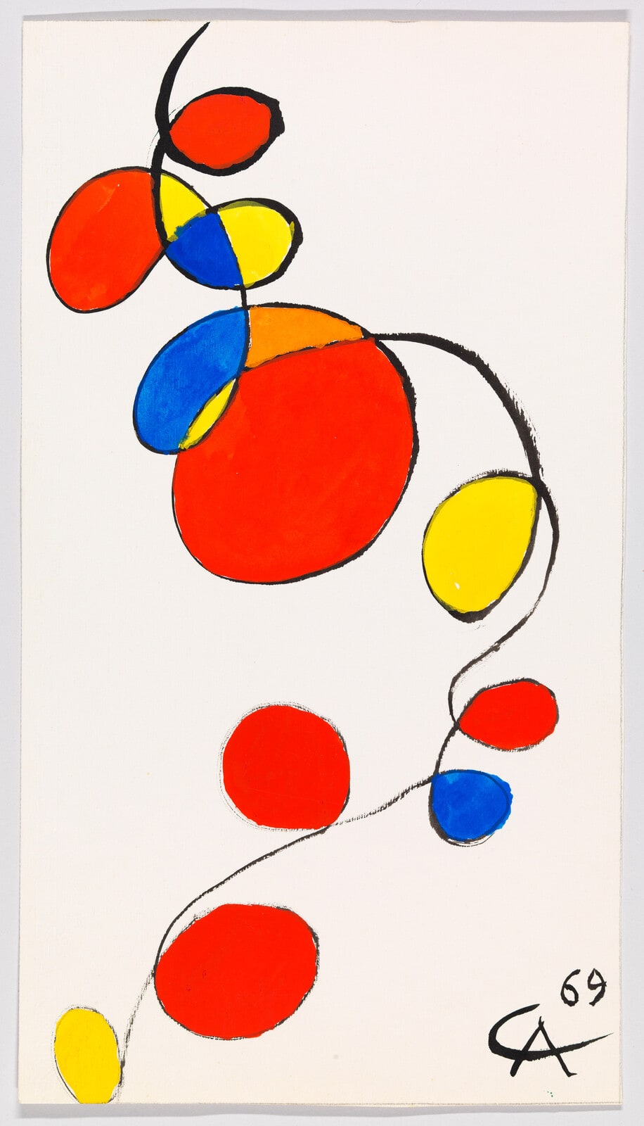 Study for Spirals (Art in America Print)