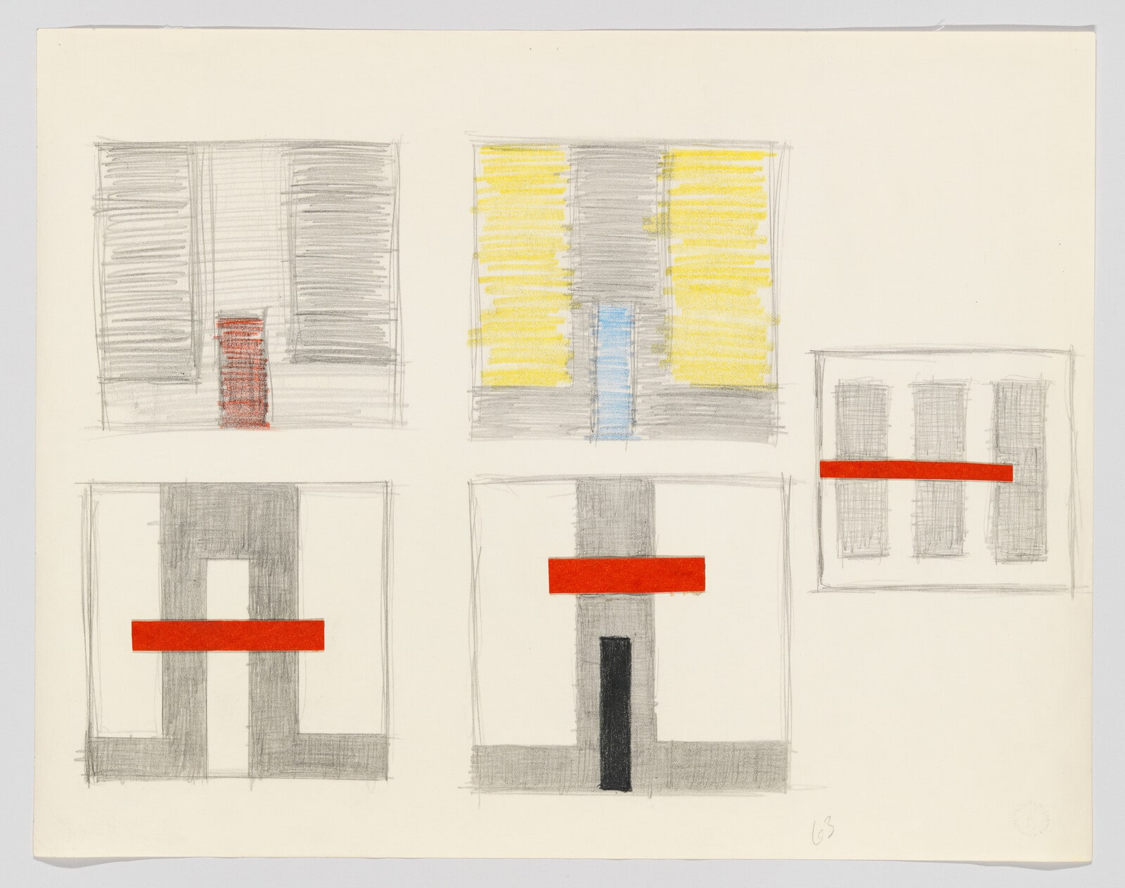 Untitled (Five studies)