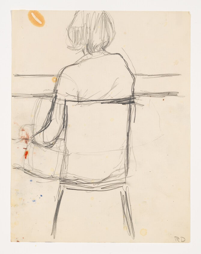 Study for Girl Looking at Landscape