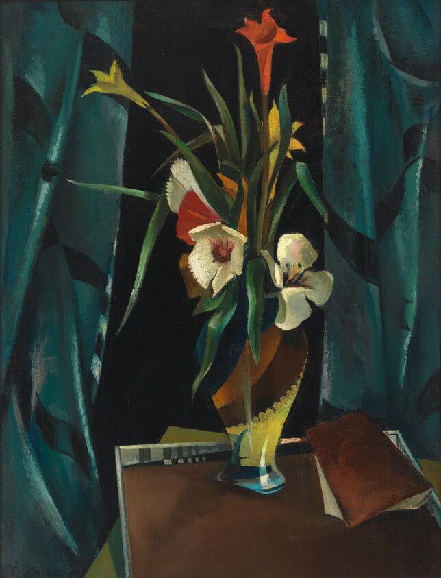 Interior with Flowers