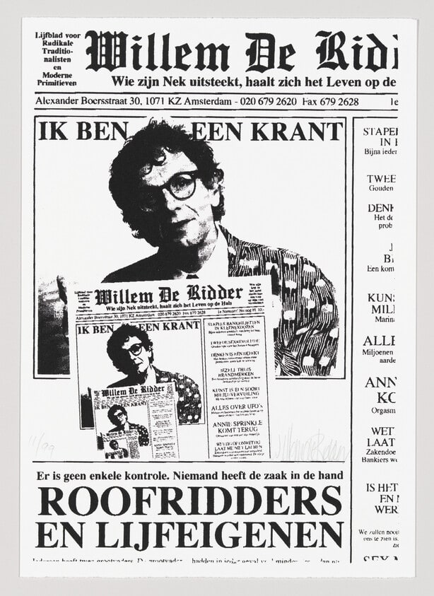 I am a newspaper