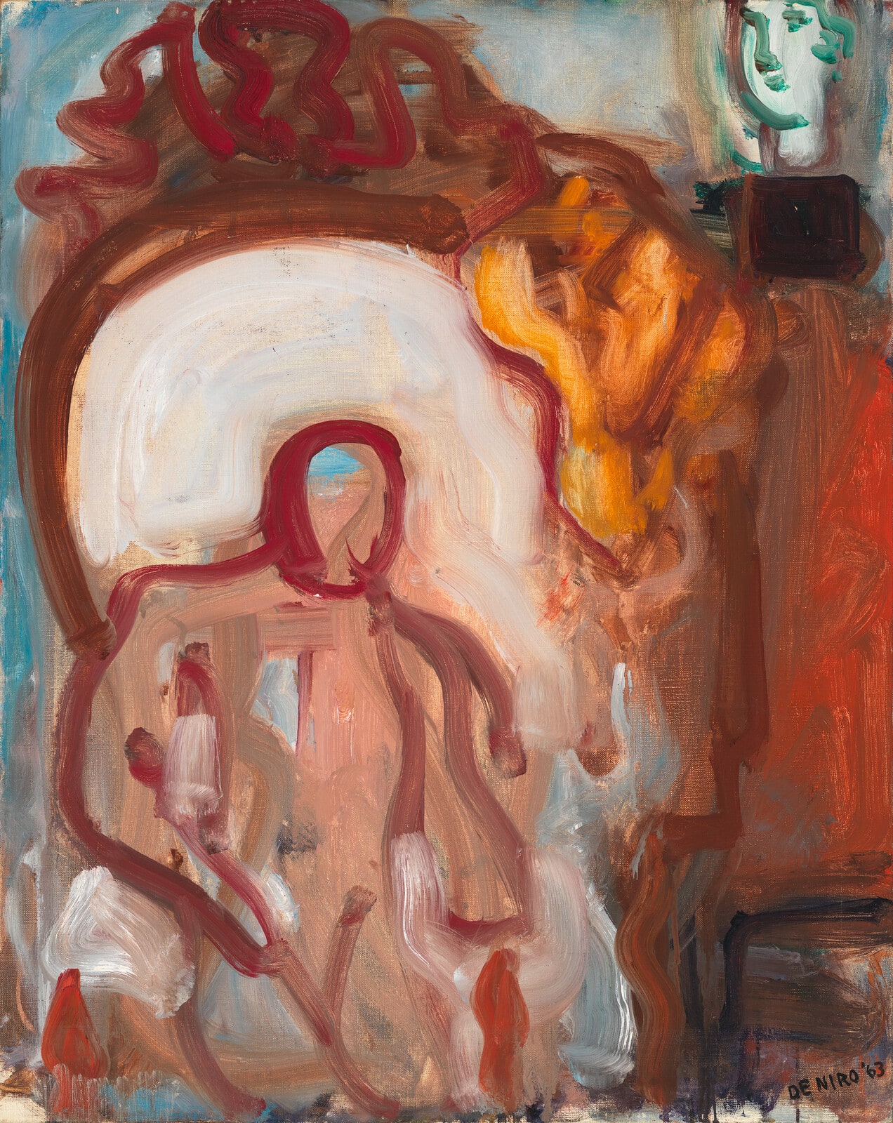 Nude in Armchair