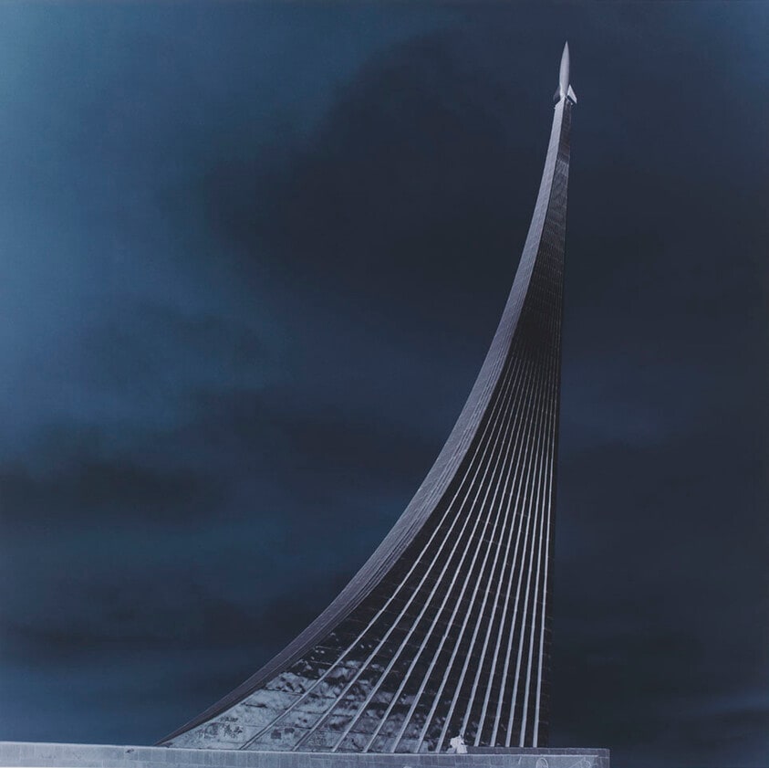 Monument to the Conquerors of Space of the VDNKh (1964), Exhibition Center, Moscow, Russia, 2003