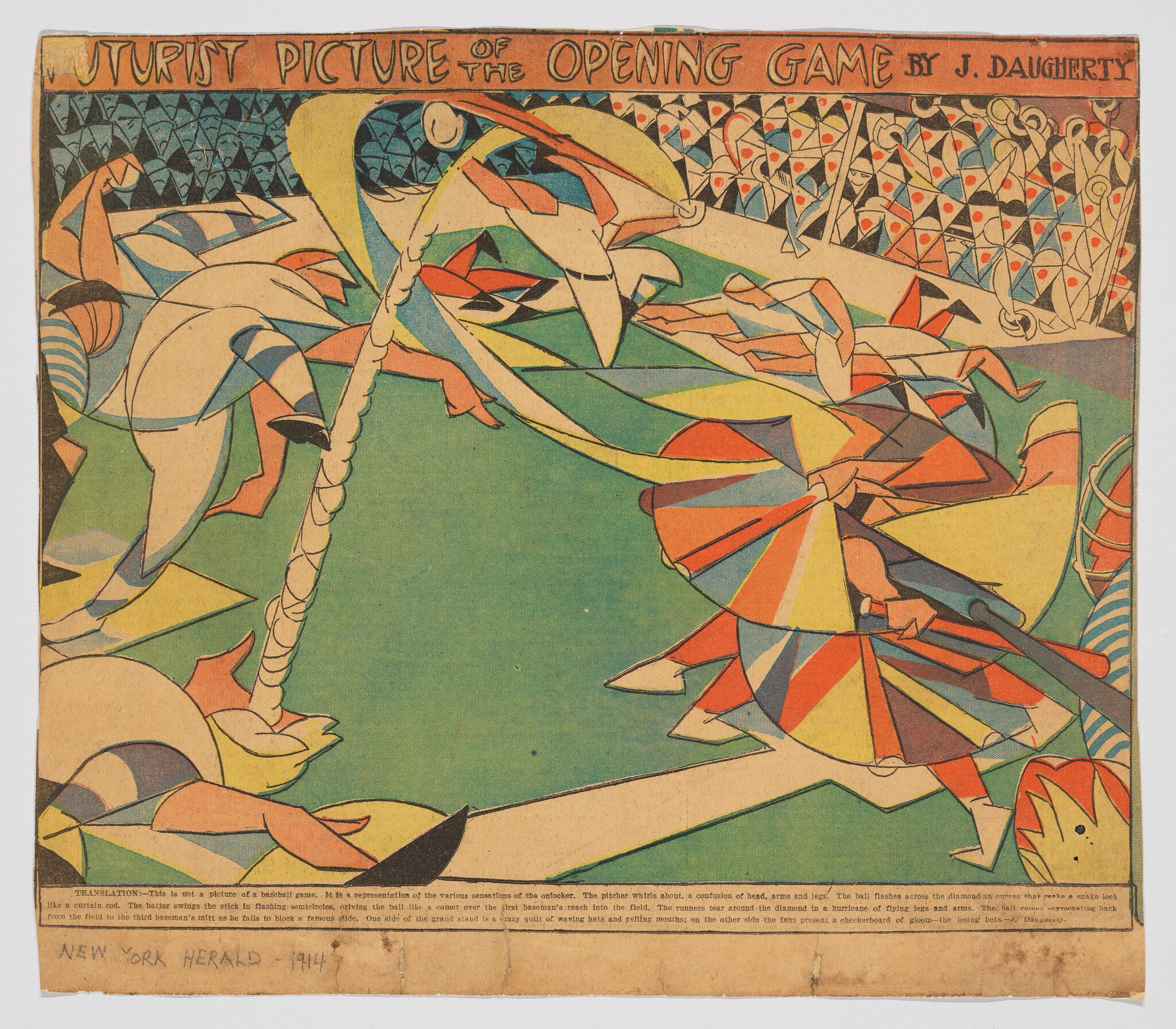 Futurist Picture of the Opening Game