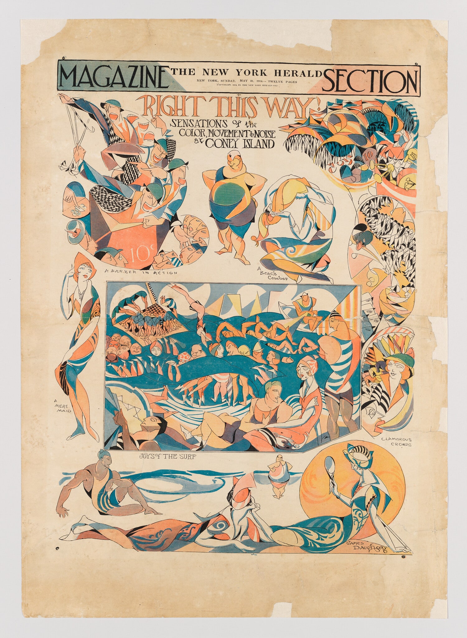 Right This Way! Sensations of the Color, Movement, and Noise at Coney Island