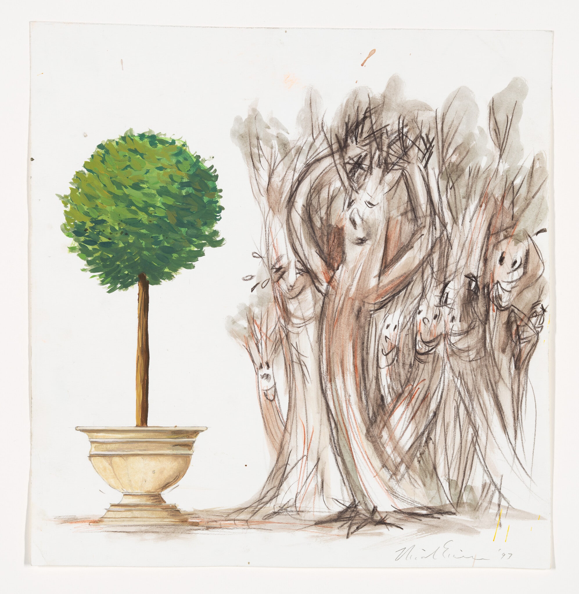Swooning Cypresses