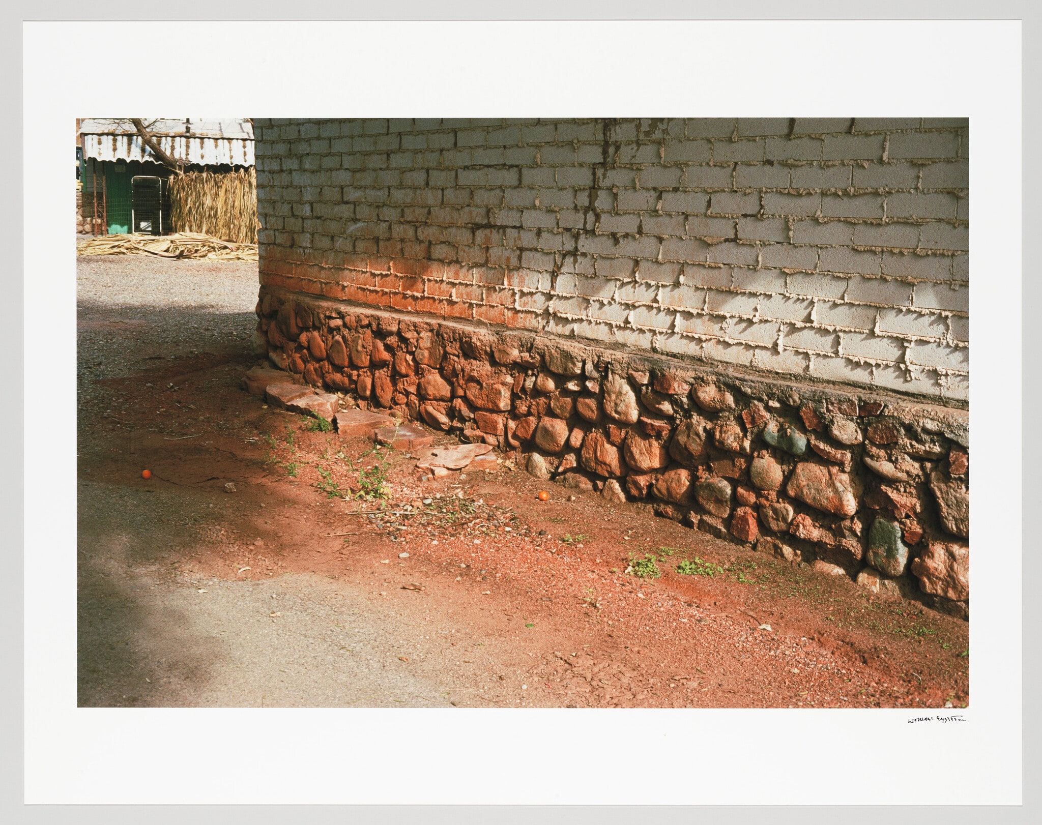 Untitled (Side of Brown Stone Wall, Arizona)
