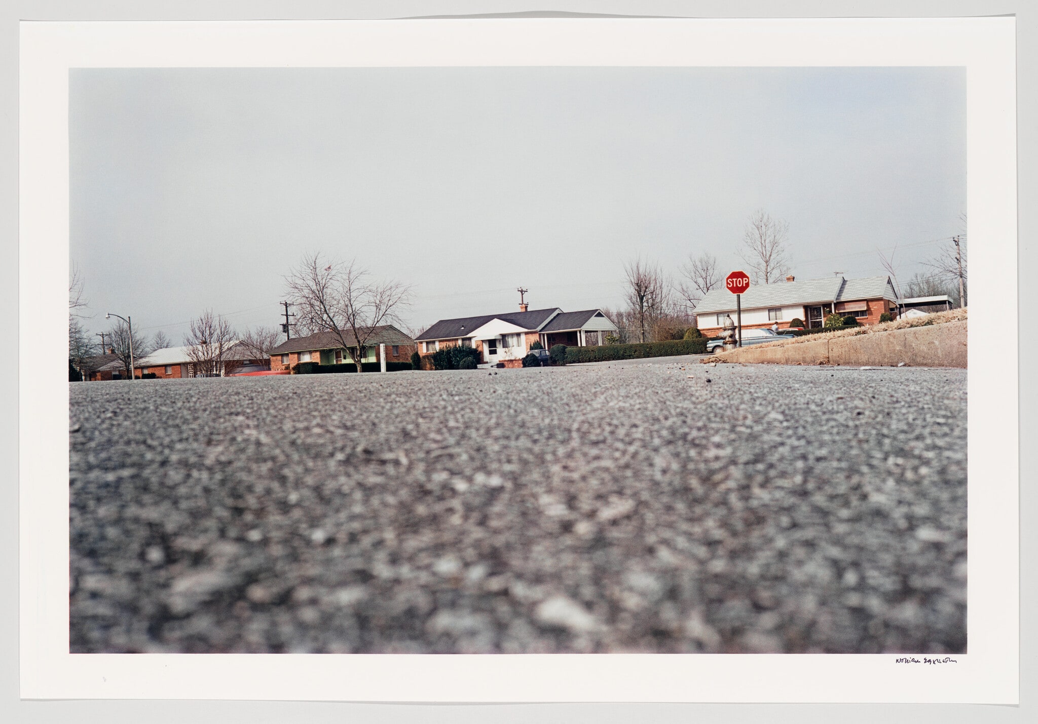 Untitled (Ground View of Street)