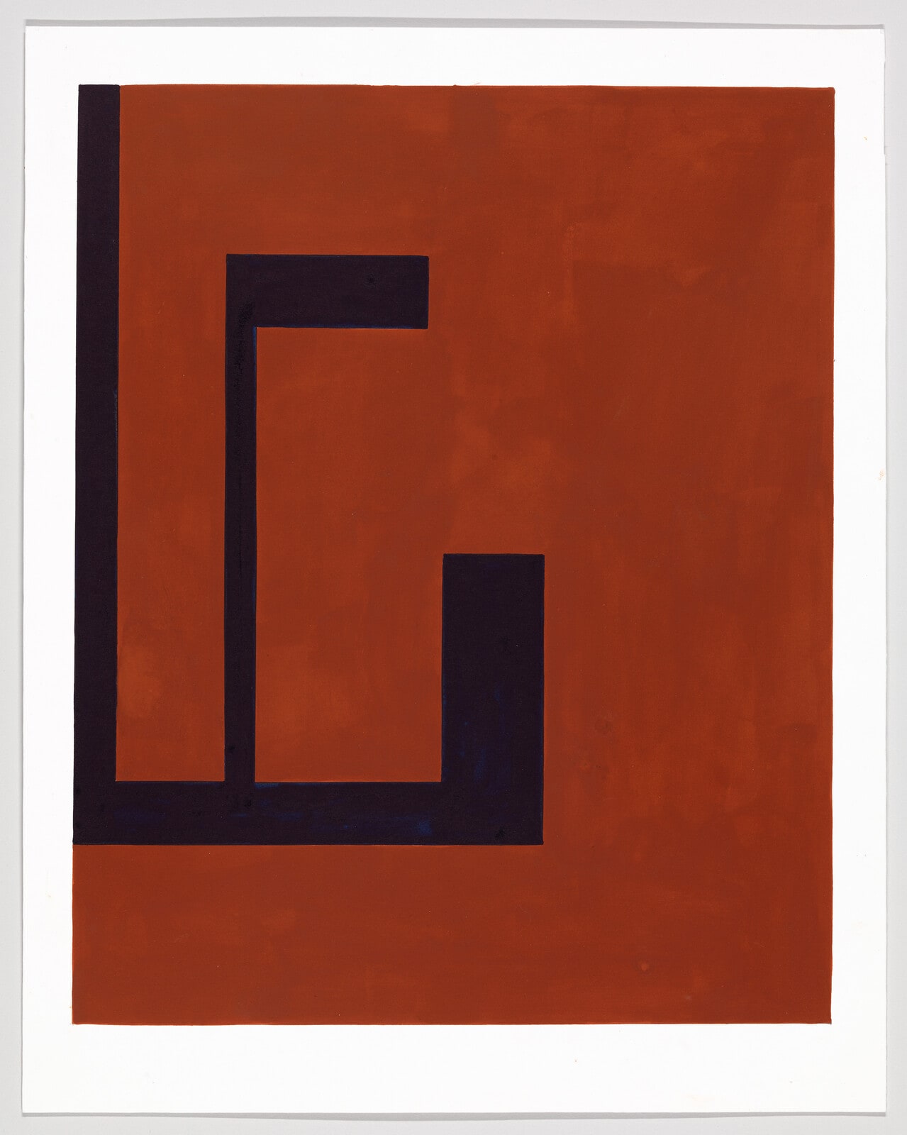 Indigo and Red Ochre