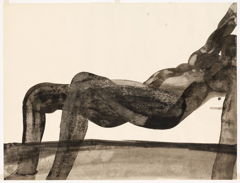 Untitled (Reclining Nude in Landscape)