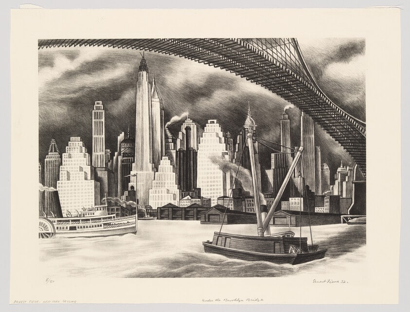 Under the Brooklyn Bridge