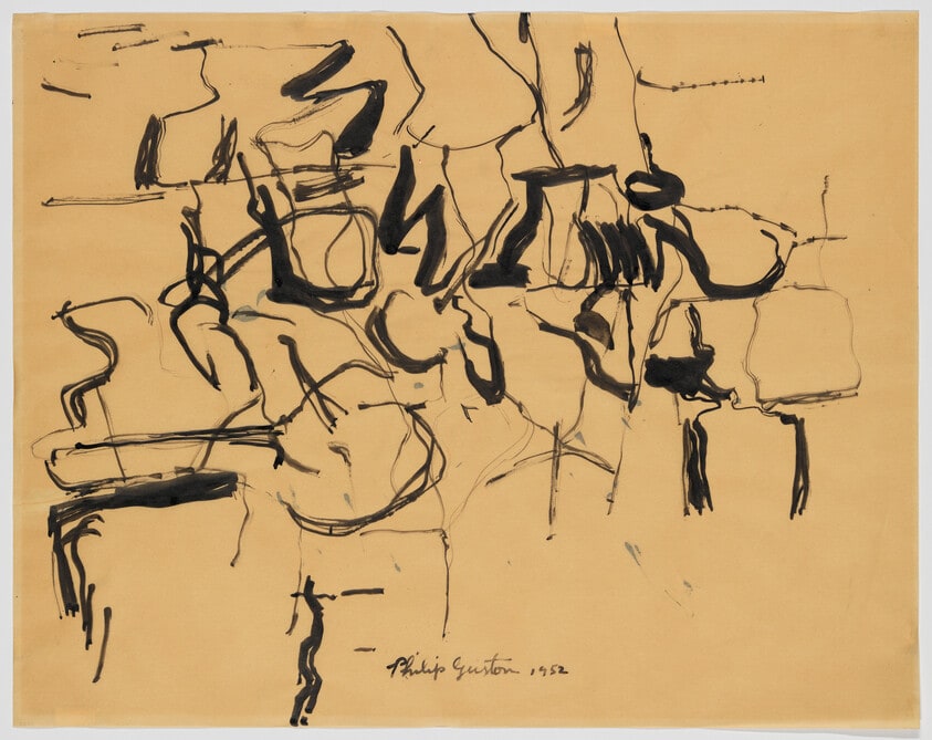 Ink Drawing, 1952